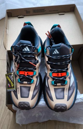 Zapatillas Adidas Terrex Gore-Tex Beige/Azul
