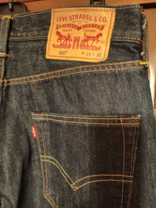 Pantalón Levi's 501 Azul Talla 29x32