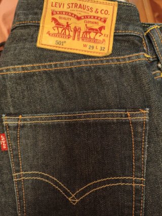 Pantalón Levi's 501 Azul Talla 29x32