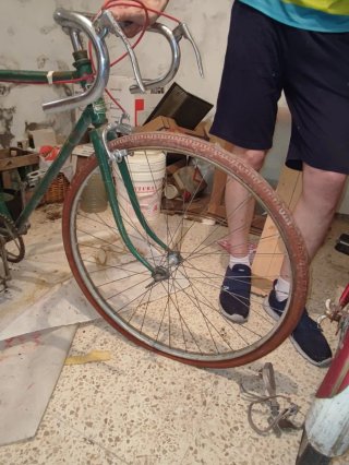 Bicicleta Clásica Carretera 1964 Matrícula