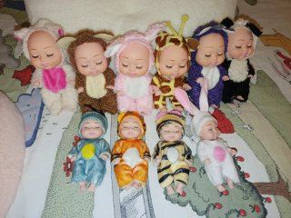 Colección de 10 Bebés Llorones