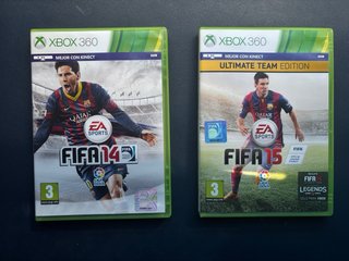 Xbox 360 FIFA 14 y FIFA 15