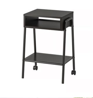 Mesita auxiliar Ikea Setskog negra