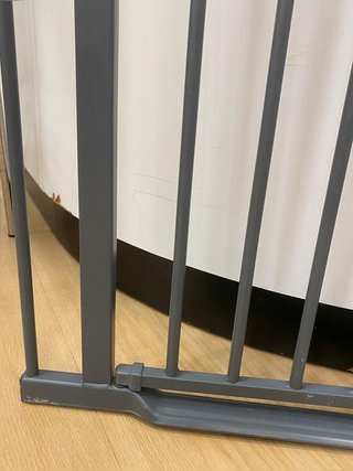 Hauck Clear Step 2 Barrera Seguridad Niños Escalera | Puerta Bebé sin Agujeros