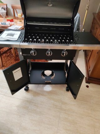 Barbacoa de gas Chicago 3
