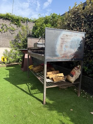 Parrilla Argentina/Uruguaya Metal Negra