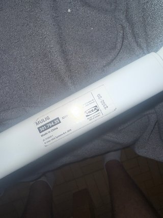 2 Barras para ropa Mulig Ikea