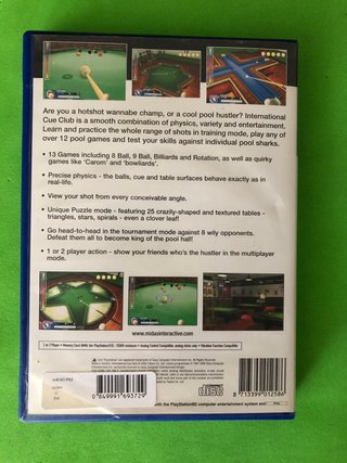 PlayStation 2 - International Cue Club