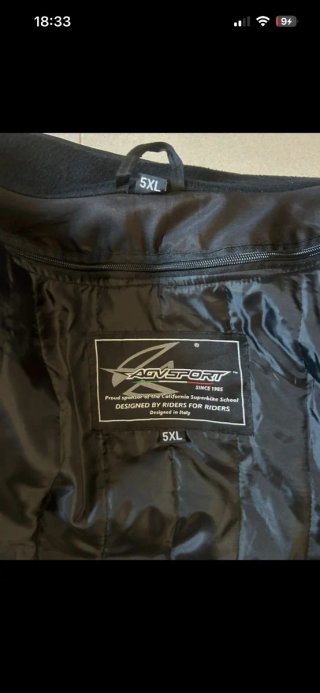 Chaqueta Moto Hombre Negra/Blanca/Verde