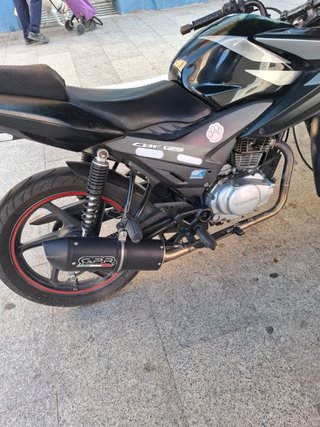 Honda CBF 125 Naked Negra 2012