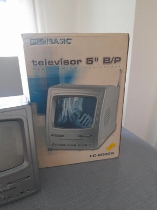 Televisor Portátil Pro Basic Gris