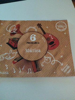 Libro Música Primaria 6 Galicia