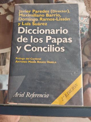 Diccionario de los papas y concilios