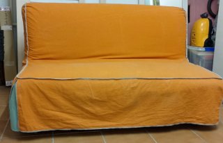 Sofá Cama Naranja