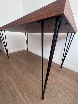 Mesa Comedor Ikea Skalsta Efecto Nogal