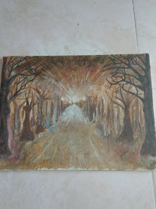 Quadro dipinto a mano da pittore italiano