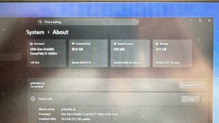 Portátil Thinkpad T14 Gen 3 Intel i7 en GARANTIA