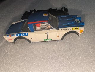 Scalextric Fiat Seat 124 Spyder SCX