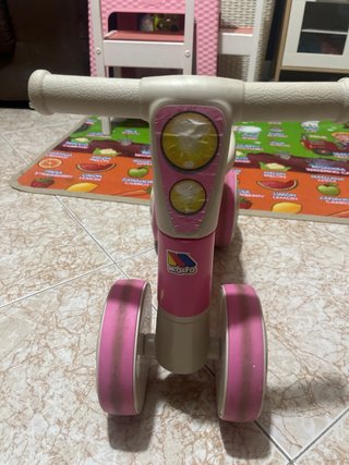 Bici Molto Baby Rosa 4 Ruedas