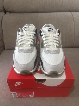 Nike Air Max 90 Gris Verde Blanco