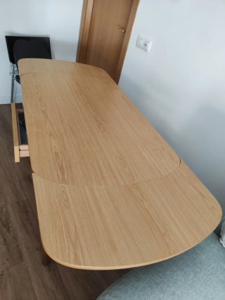 Mesa plegable madera cocina salón
