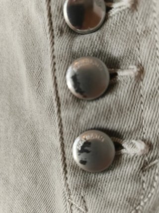 Pantalón vaquero Zara verde