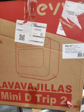 Lavavajillas Compacto Blanco