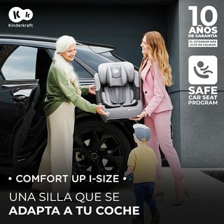 Kinderkraft silla coche regulable segura niños