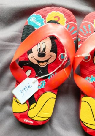 Chanclas Mickey Mouse Disney Talla 24