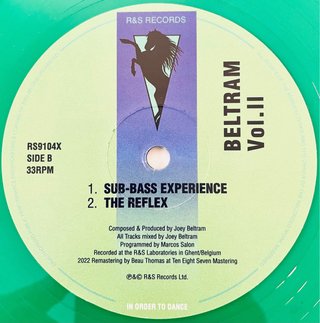 Joey Beltram – Beltram Volume 2 | Vinilo verde