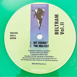 Joey Beltram – Beltram Volume 2 | Vinilo verde