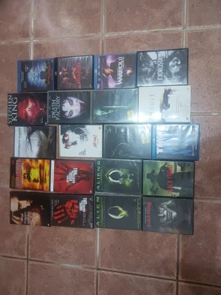 Lote Películas Terror DVD y Blu-ray