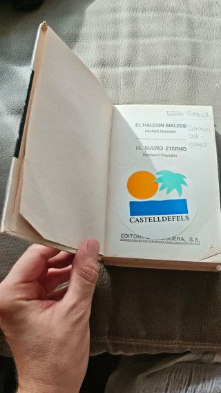 Libro Doble: El Halcón Maltés + El Sueño Eterno