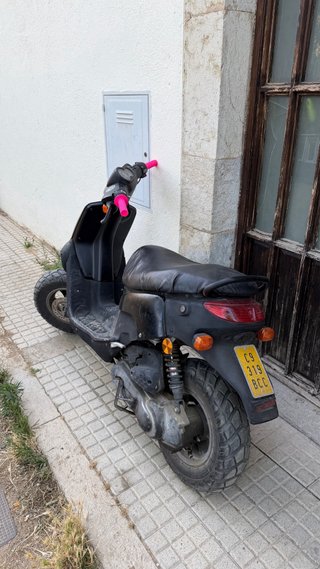 Peugeot Squab 49cc Scooter Negra