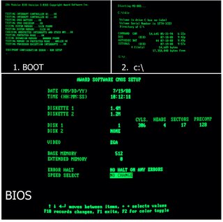 IBM 5170 con Gotek