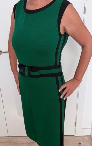 Vestido Carolina Herrera verde sin estrenar