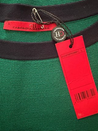 Vestido Carolina Herrera verde sin estrenar