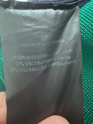 Vestido Carolina Herrera verde sin estrenar