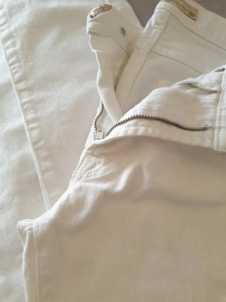 Pantaloni unisex bianchi