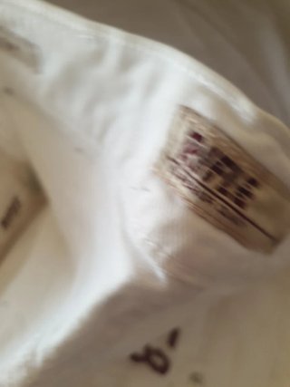 Pantaloni unisex bianchi