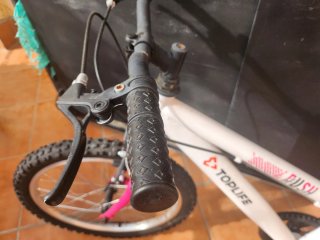 Bicicleta TOPLIFE Rush Blanca y Rosa