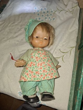 Muñeca antigua años 70