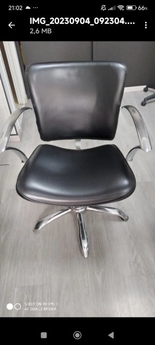 3 Sillones Peluquería Hidráulicos