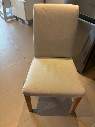 Pack 4 sillas IKEA BERGMUND beige – excelente esta
