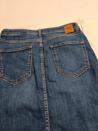 Falda vaquera Mango Talla S