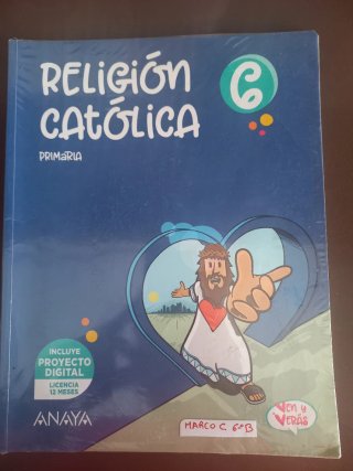Libro de Religión 6° Primaria Anaya
