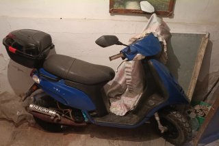 Piaggio Typhoon Scooter Azul