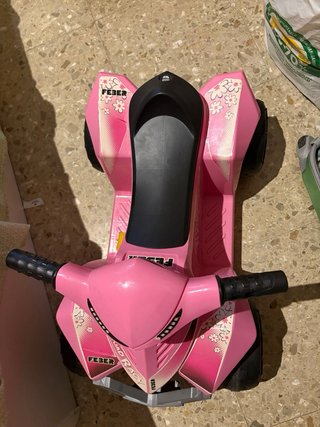 Quad eléctrico Feber Quad Racy niña