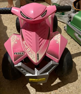 Quad eléctrico Feber Quad Racy niña