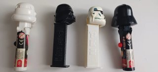 Lote 4 PEZ Star Wars: Stormtrooper y Vader